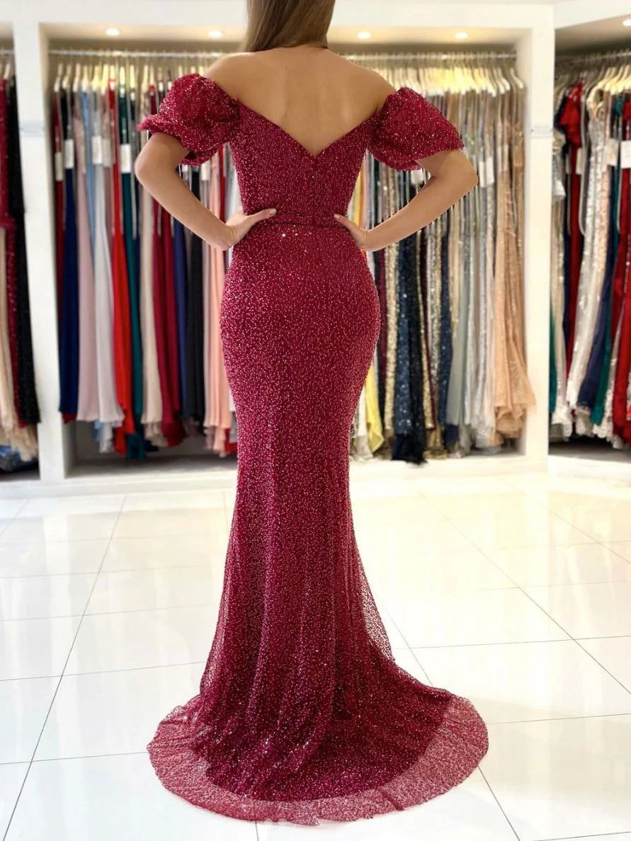 Mermaid Sweetheart long prom dress