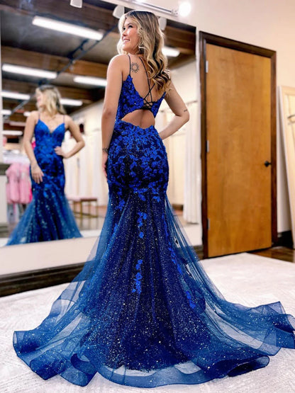 Mermaid Long Prom Dresses