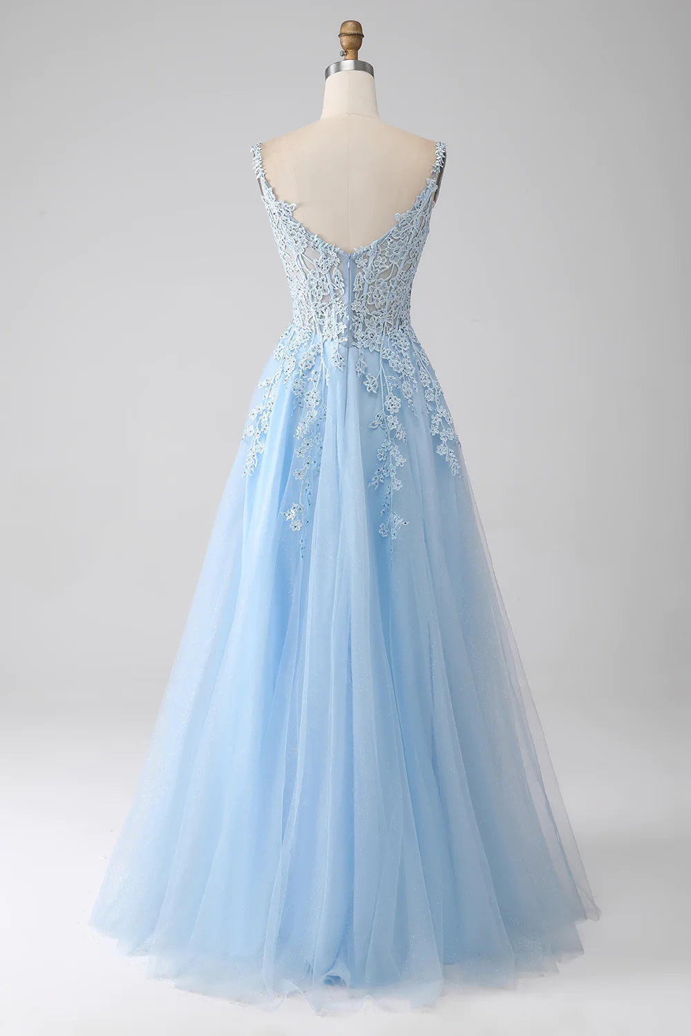 A-Line Prom Dress with Appliques