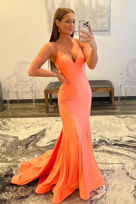 Mermaid Tight Long Prom Dress Formal Gown