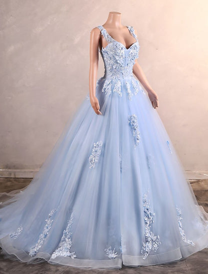 Ball Gown Quinceanera Dresses Elegant Dress Quinceanera Sweet 16 Court Train Sleeveless Sweetheart African American Tulle Cowl Back with Pearls Appliques