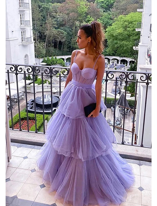 Ball Gown Prom Dresses Vintage Dress Formal Wedding Party Floor Length Sleeveless Sweetheart Tulle Backless with Pleats Ruched